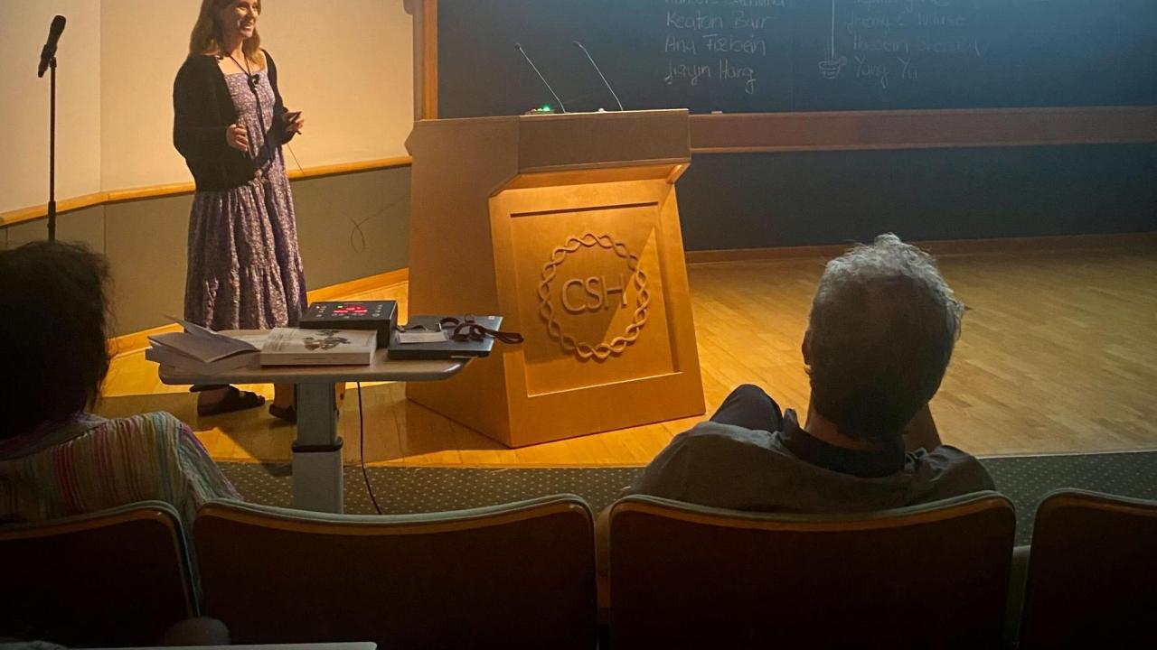 A talk and a F31, congrats Theresa!